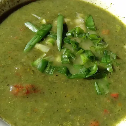 Зелёный суп весенний
