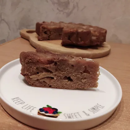 Веганская шарлотка с окарой