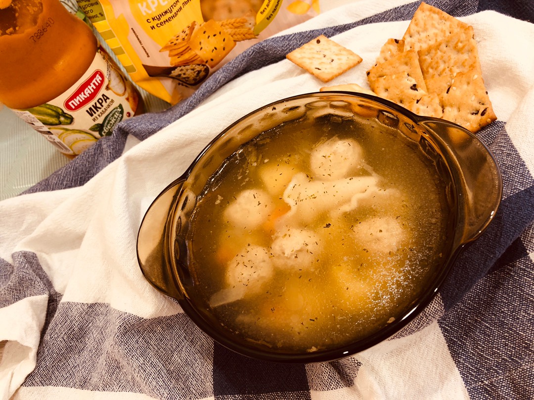 Суп с тефтельками🤩