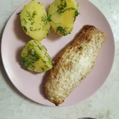 Котлета мясная в виде рулета