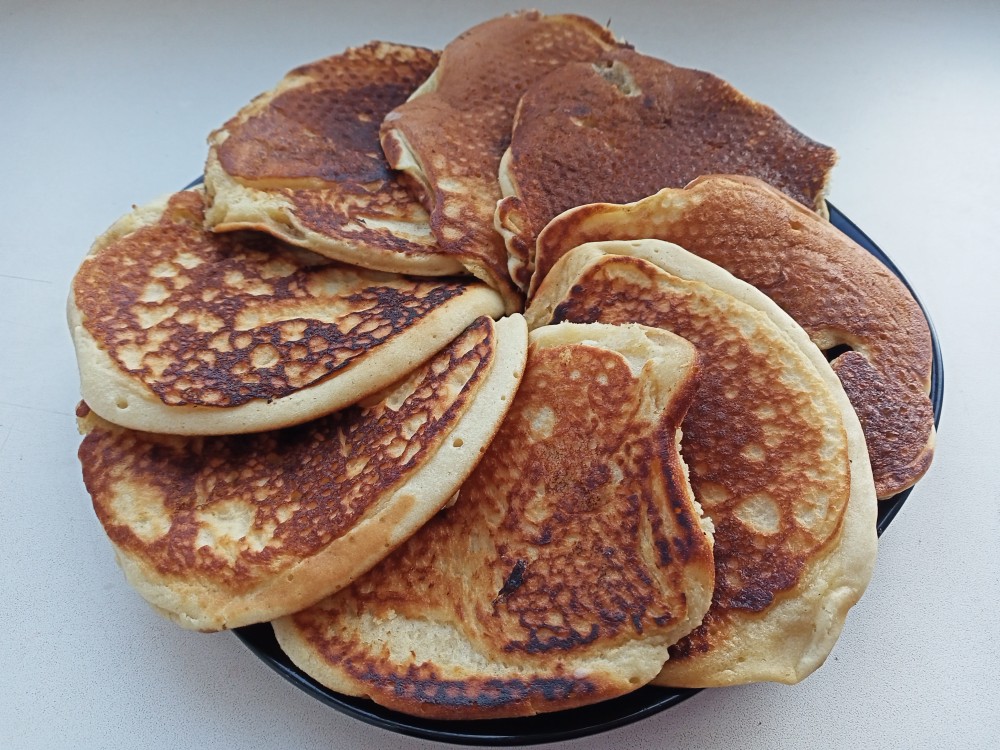 Панкейки на кефире