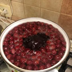 Вишневый компот с корицей 🍒