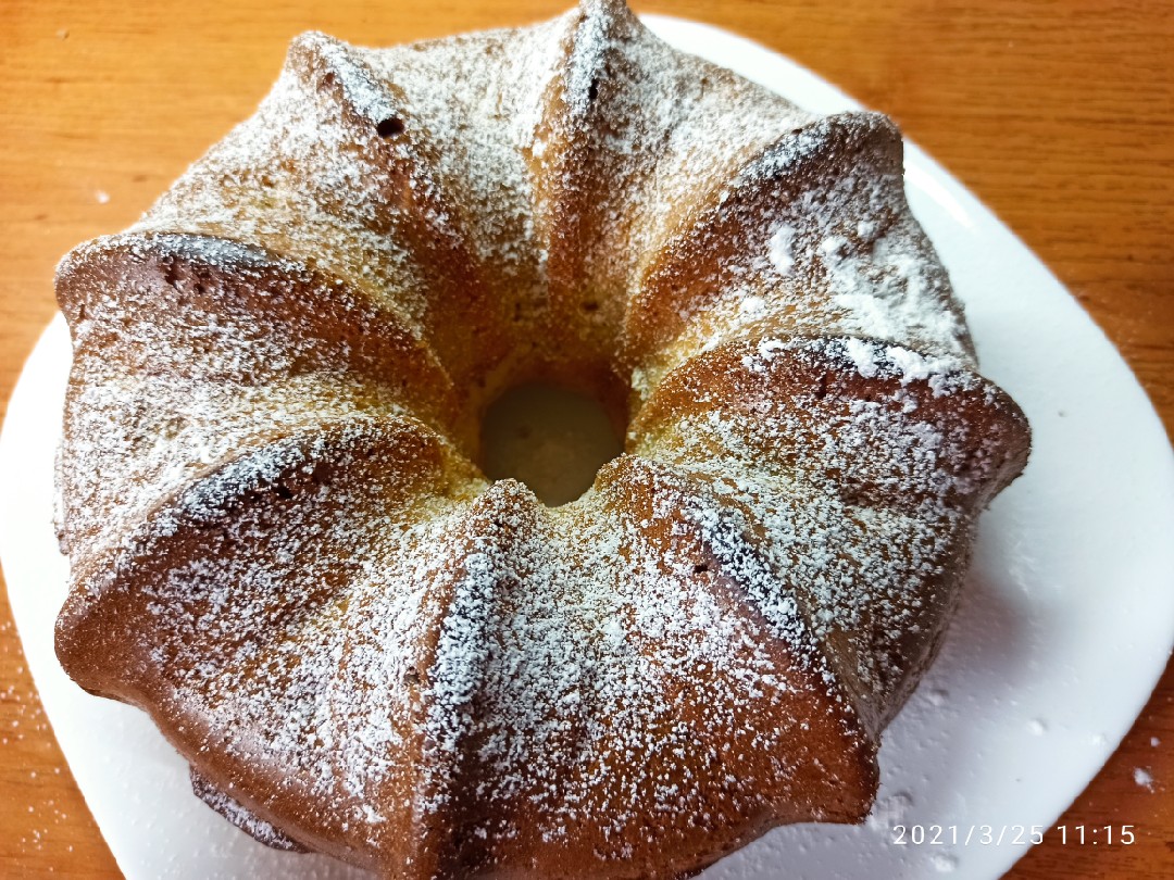 Кекс на молоке