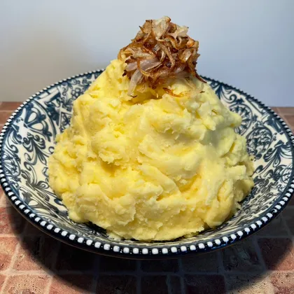 Пюре картофельное на масле и сыре