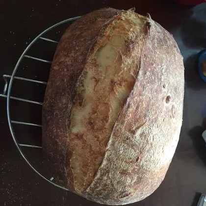 Сырный хлеб на закваске