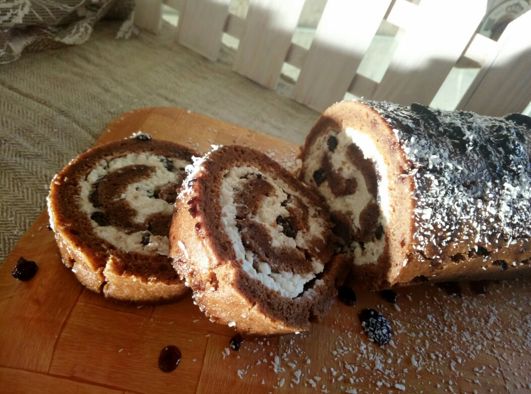 Шоколадный рулет 🍫💔