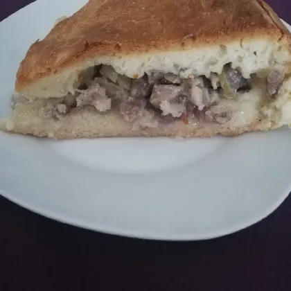 Бэлиш - Татарский пирог с мясом! 😋