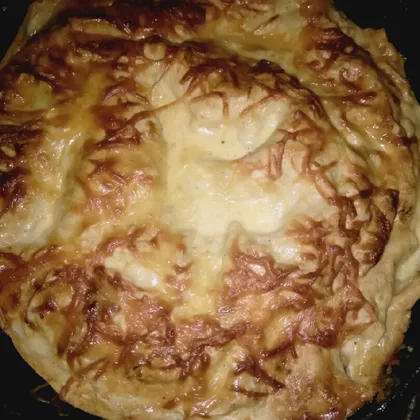 Пирог-улитка из лаваша