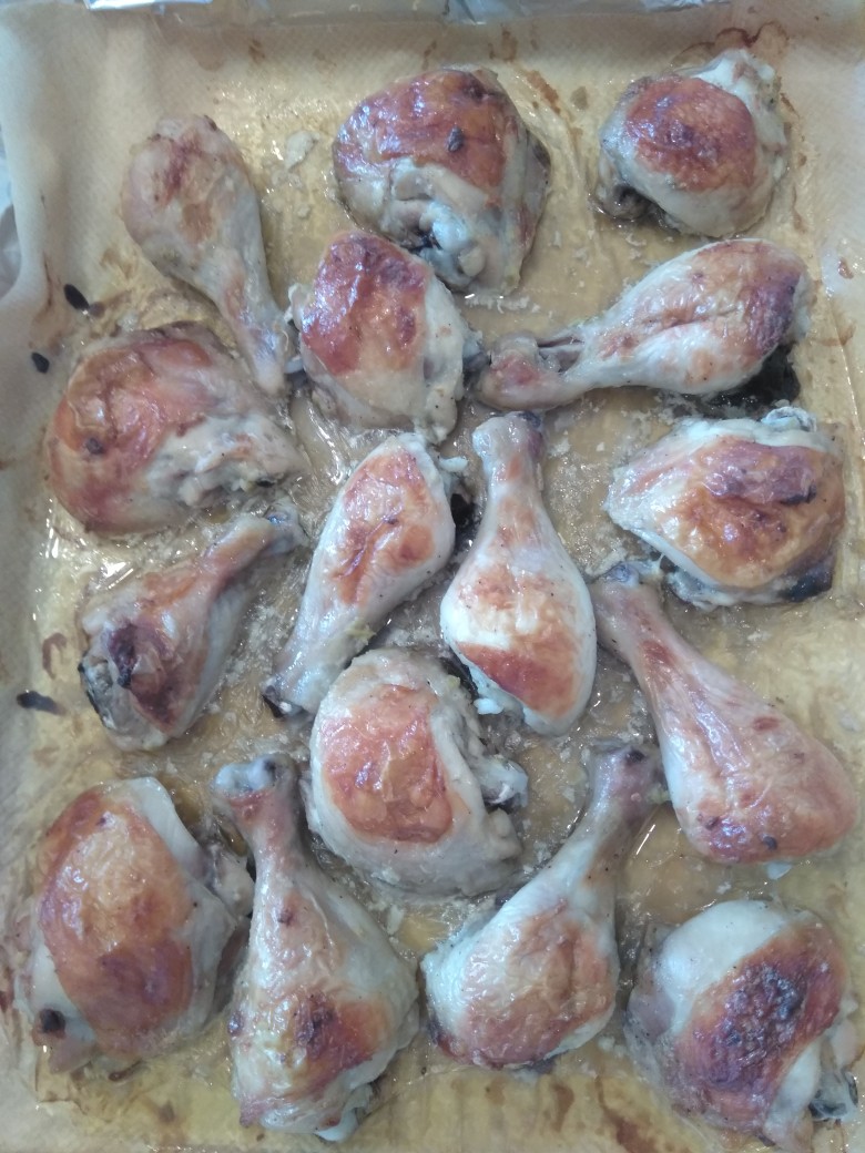 Куриные ножки запеченные в сметанном соусе