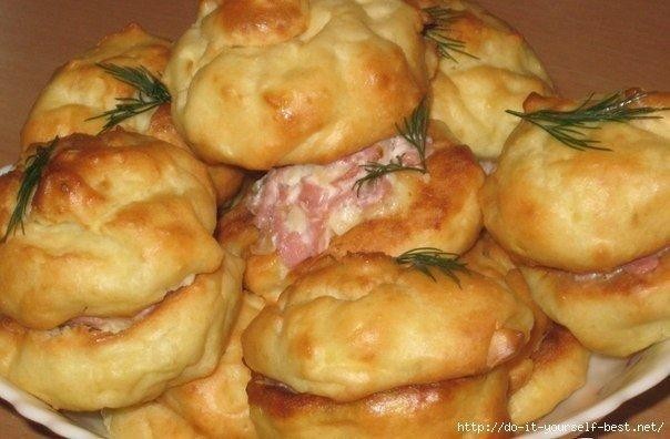 Профитроли с мясом