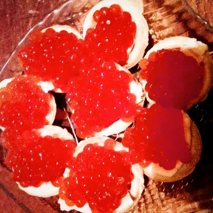 Креманки с икрой