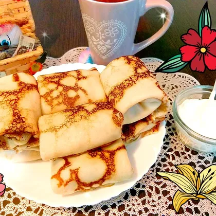 Блины с картошкой☕🤗