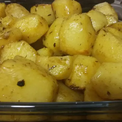 Молодой картофель в духовке #неПП