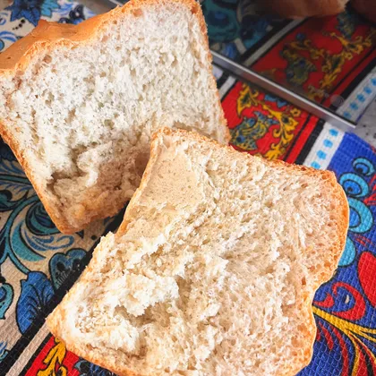 Пшеничный хлеб с манной крупой в ХП