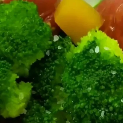 Овощной теплый салат