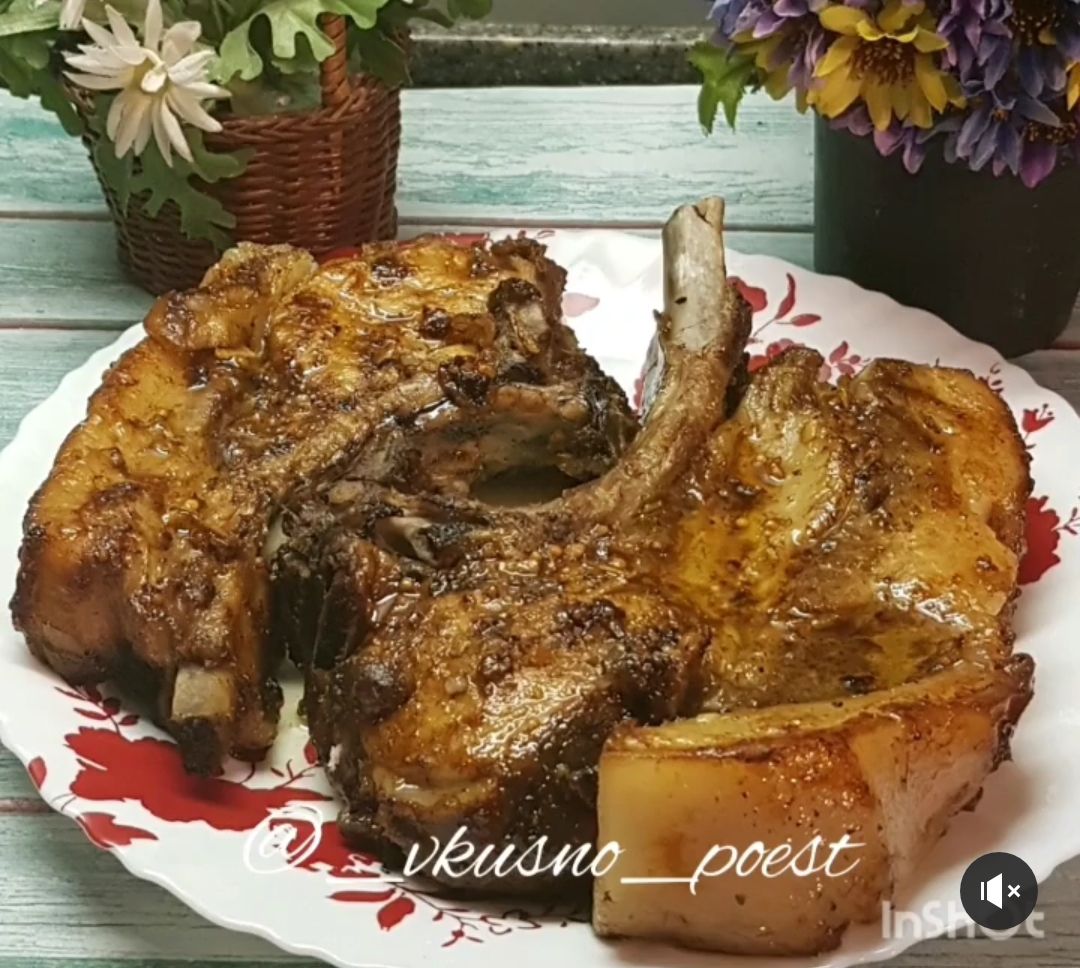 Мясо в маринаде