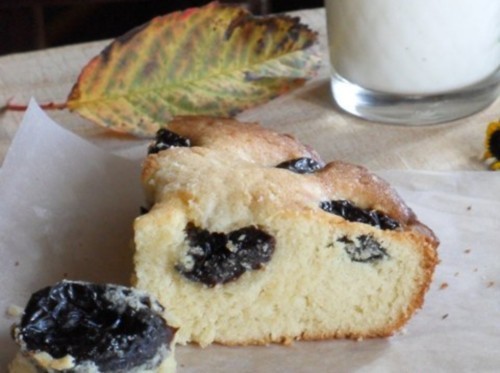 Пирог с черносливом «Осеннее утро» по-бретонски