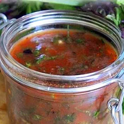 Соус из томатного сока к шашлыку