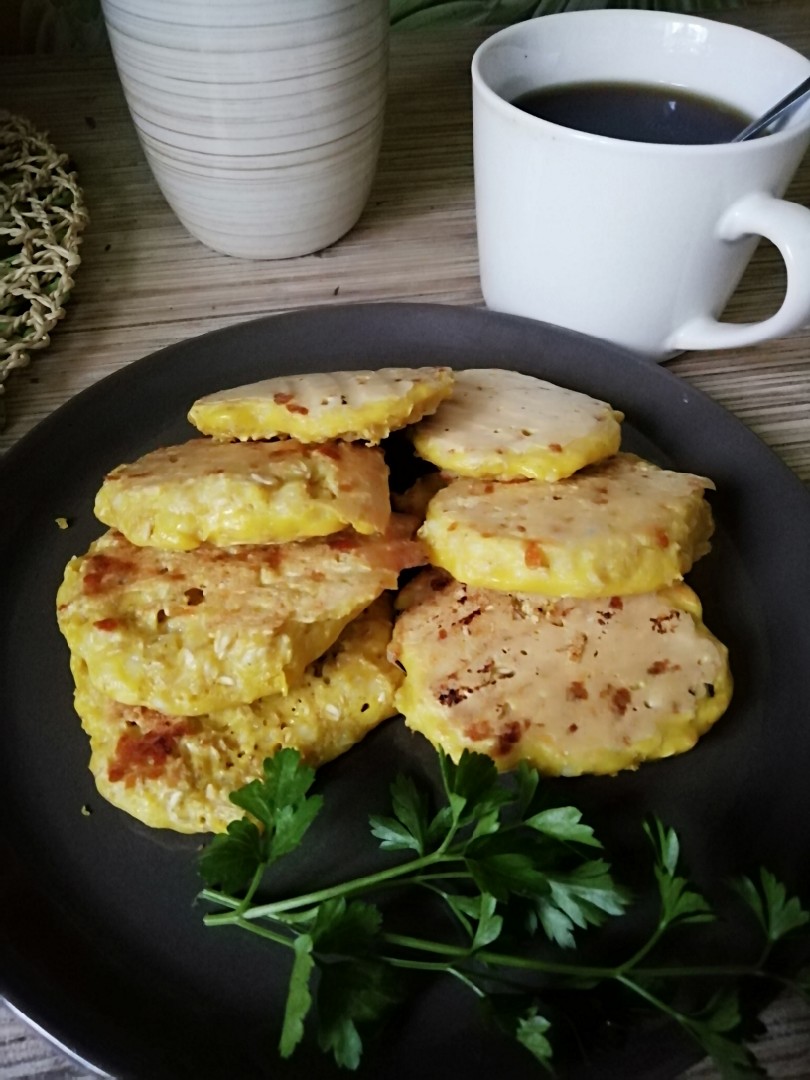 Оладьи с адыгейский сыром