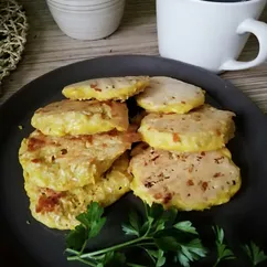 Оладьи с адыгейский сыром