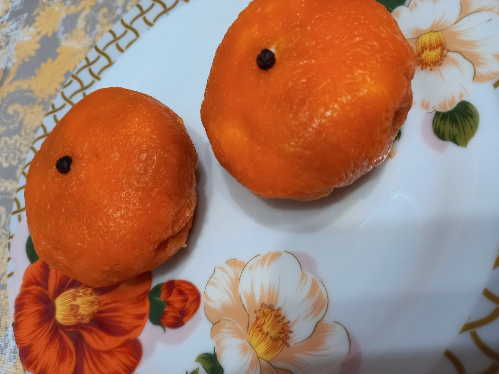 Новогодний Салат Мандарин 2