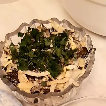 Простой и вкусный салат из баклажанов ❤