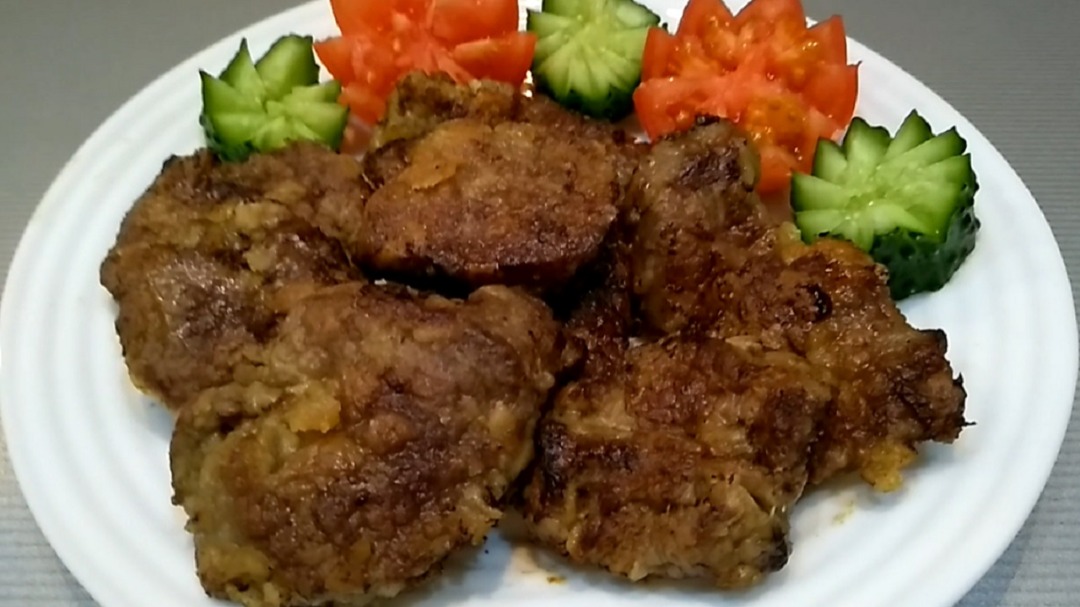 Отбивные из печенки – нежные, сочные, вкусные