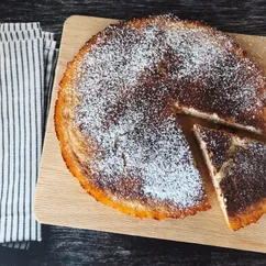 Творожно-банановая запеканка 🥧 с хрустящей корочкой 😋