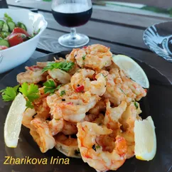 Лангустины очищенные 🦐на мангале