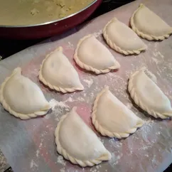 Вареники на кефире🥟