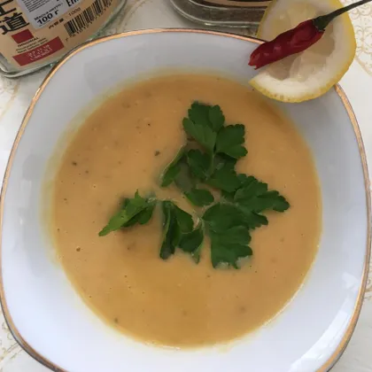 Чечевичный суп- пюре