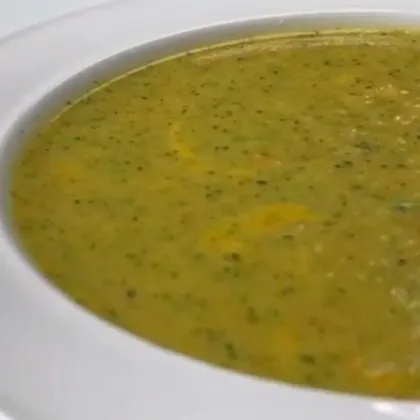 Суп из брокколи и индейки