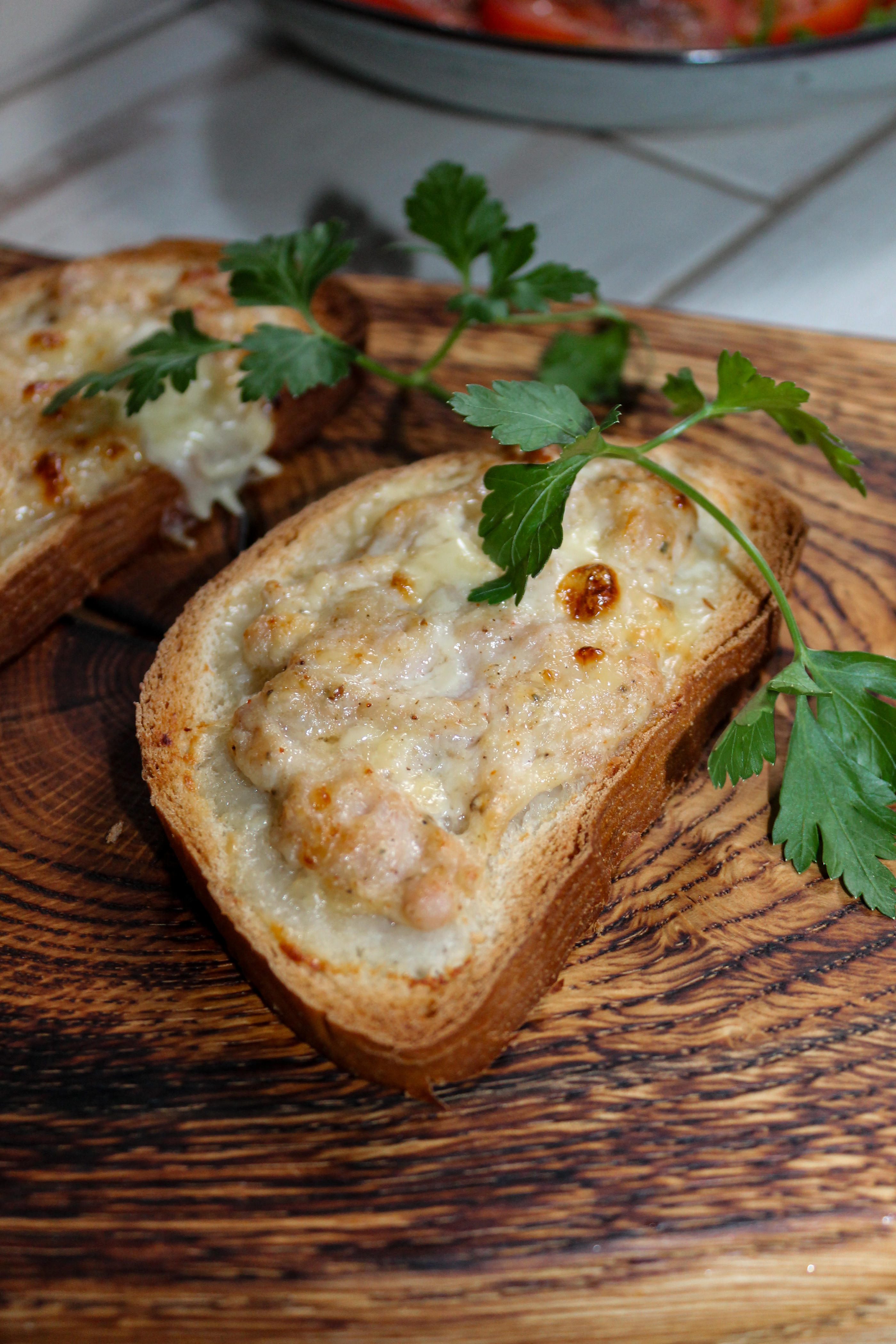 bruschette alla toskana или тосканские брускетты 