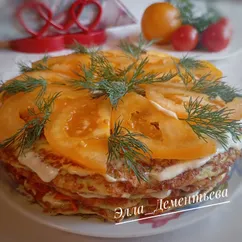 Кабачковый торт