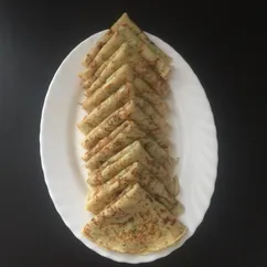 Блины с сыром и зеленью🥞