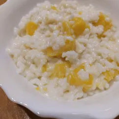 Рисовая каша на кокосовом молоке с тыквой 