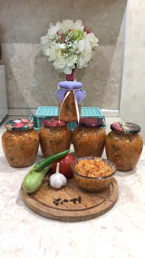 Кабачковая аджика