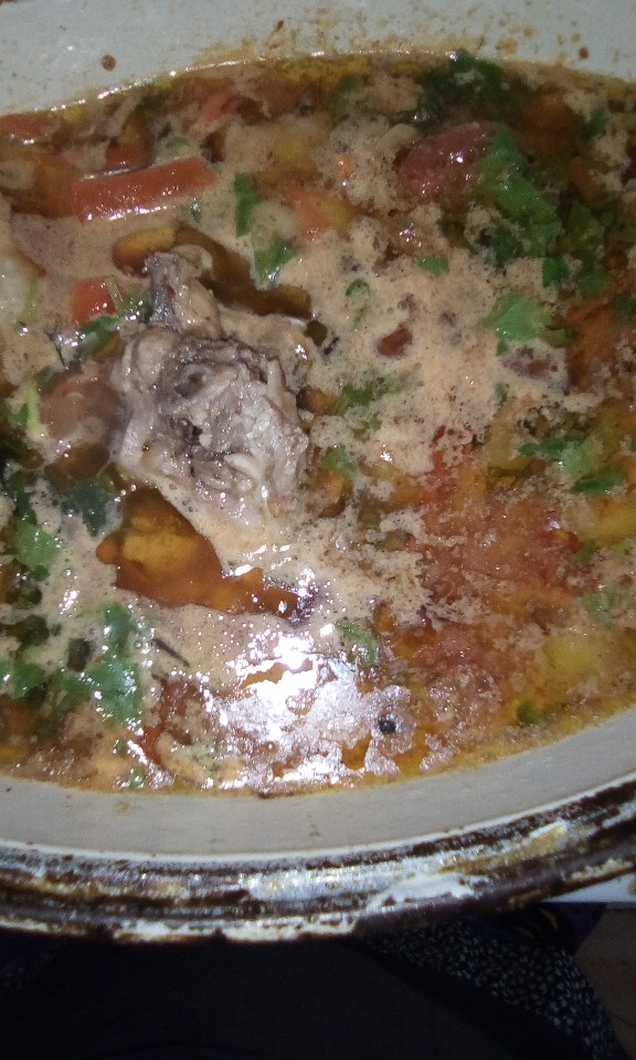 Подлива с мясом "Жаркий полдень"