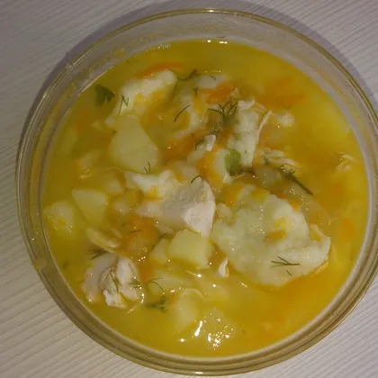 Суп с клецками "па-беларуску"