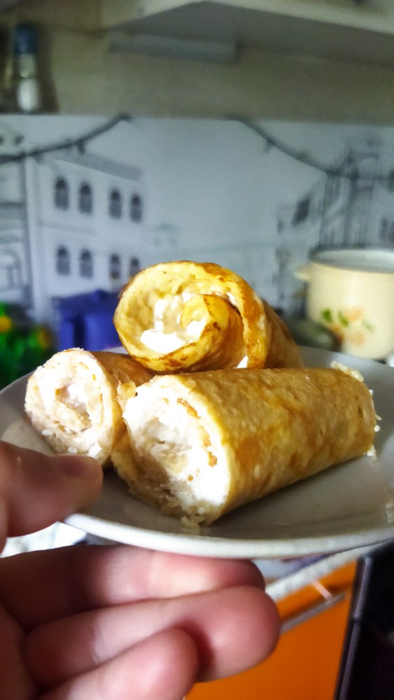 Быстрый блинчик на завтрак