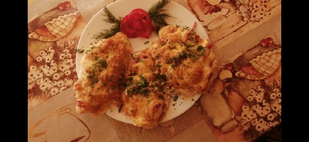 Курица по-царски, фаршированная блинами - пошаговый рецепт с фото на slep-kostroma.ru
