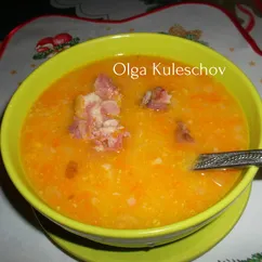 Гороховый суп с клецками