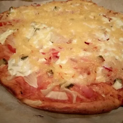 Пицца диетическая, диета Дюкана с этапа Чередования