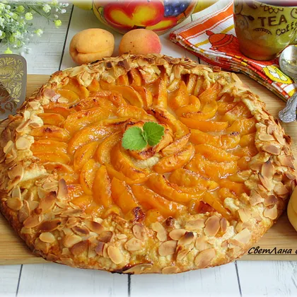 Кростата с абрикосами