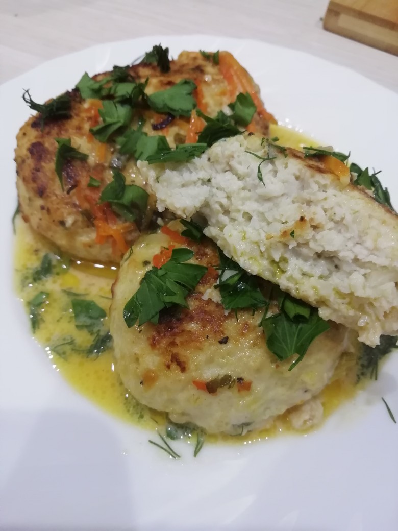 Котлеты с цветной капустой