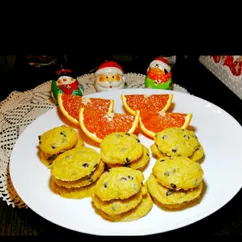 Апельсиновое печенье с шоколадом🍊🍫🍪