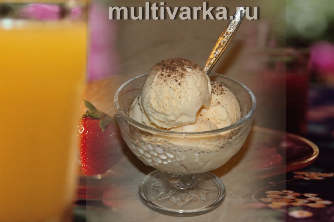 Ванильное мороженое