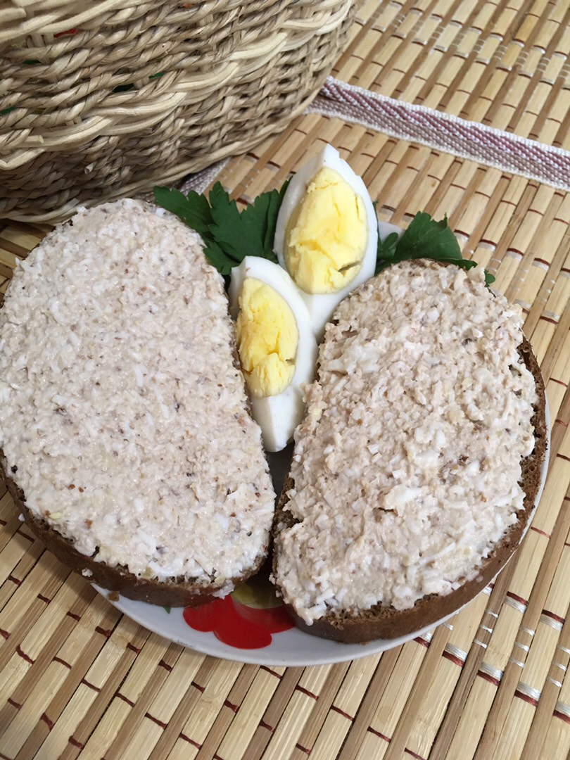 Паштет яичный