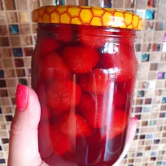 Клубника в сиропе 🍓 (как варенье, только лучше)лучше)