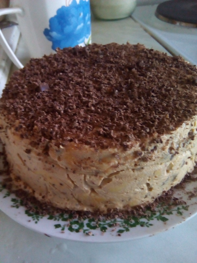 Тортик без выпечки "Лентяйкина радость"